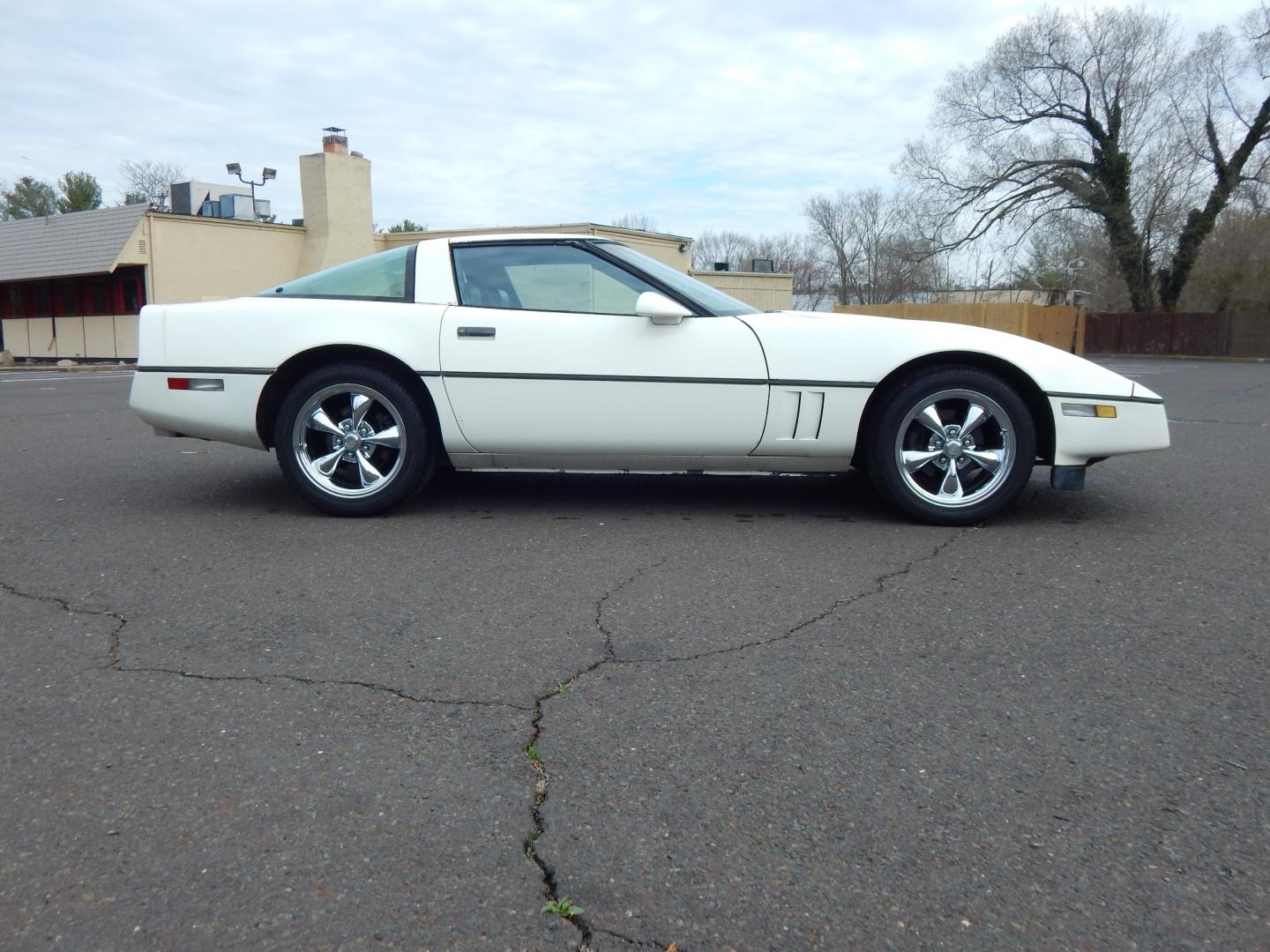 1984 White /Black leather Chevrolet Corvette (1G1AY0789E5) , located at 6528 Lower York Road, New Hope, PA, 18938, (215) 862-9555, 40.358707, -74.977882 - Here for sale is a good running 1984 Chevrolet Corvette Coupe. Under the hood is a strong 5.7 liter V8 which puts power to the rear wheels via a good shifting automatic transmission. Seats are recently reupholstered in Black leather and look great. Removable targa top. Power windows, power locks, - Photo#4